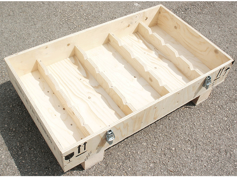 intérieur caisse en bois